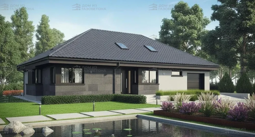 Проект Двухэтажный дом 18 на 11, 200 м2