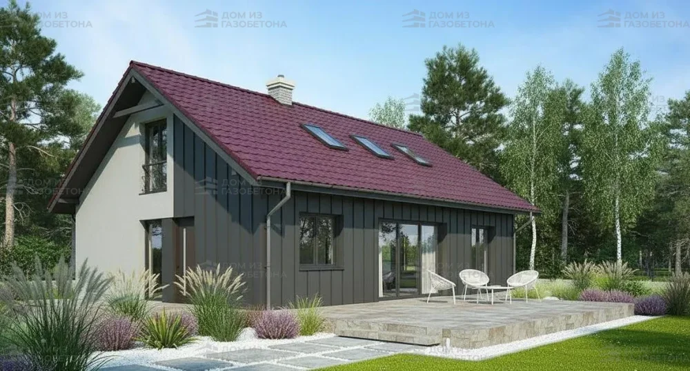 Проект Двухэтажный дом 13 на 14, 169 м2